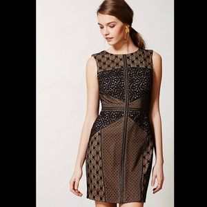 Anthropologie Lace Topography Sheath